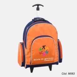 Mochila Infantil Com Rodinha Personalizada