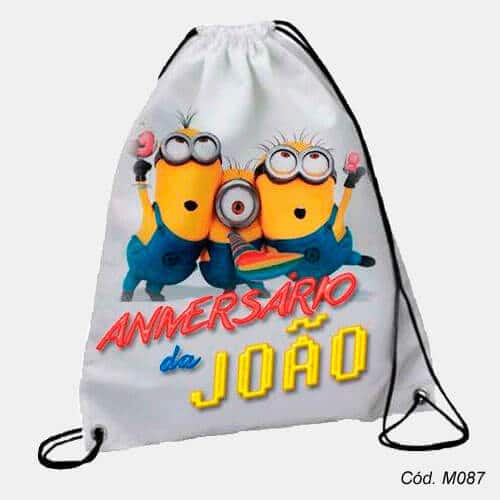 Mochila Para Aniversário Infantil Personalizada - Brindes SP