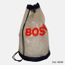 Mochila Saco Transparente Personalizada