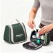 A Necessaire Para Viagem Personalizada modelo NE14 é feita em Nylon 600, garantindo durabilidade e resistência.