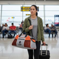 A Bolsa Esportiva Para Brindes Corporativos é ideal para brindes corporativos, fabricada em resistente Nylon 600.