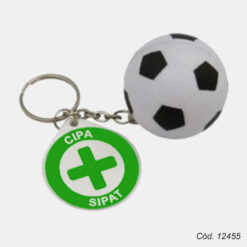 chaveiro bola de futebol personalizado