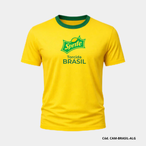 Camiseta do Brasil Personalizada