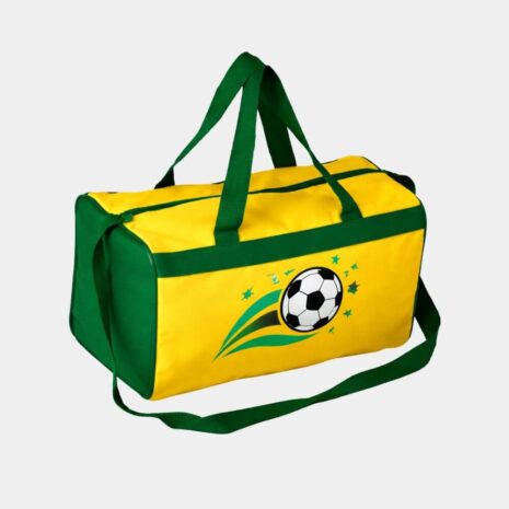 bolsa verde e amarela para ações promocionais