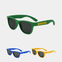 óculos personalizado para torcida brasileira ver a copa do mundo